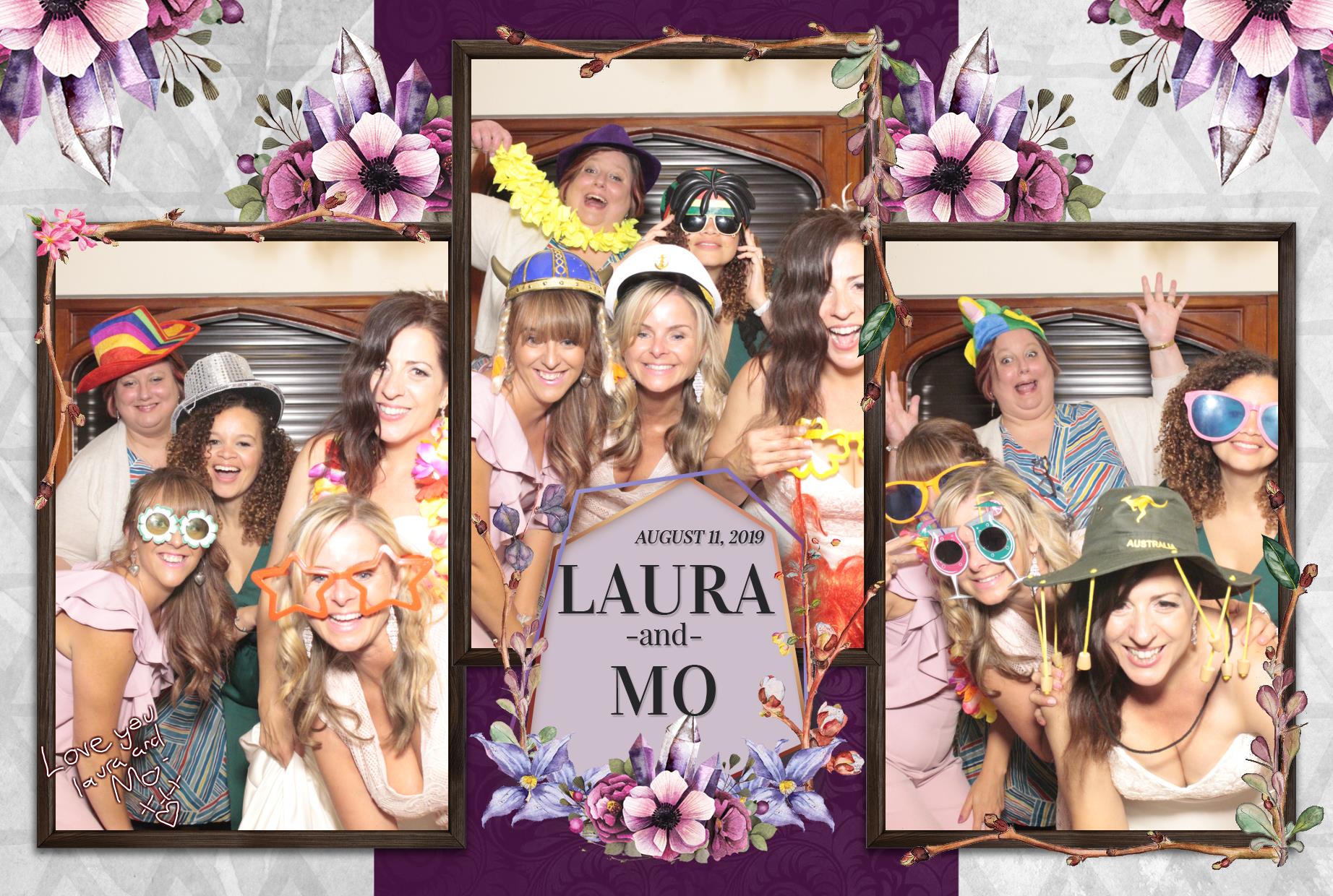 Laura and Mo's Wedding | View more photos from the event at gallery.myphotoboothexperience.co.uk/u/MyPhotoBoothExperienceLtd/Laura-and-Mos-Wedding